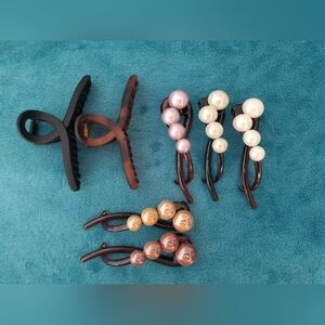 Elegant Hair Clips Set